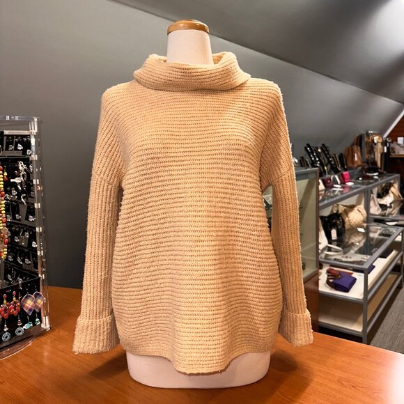Pilcro Tan Pullover Sweater - Size XS Petite - Picture 2 of 5
